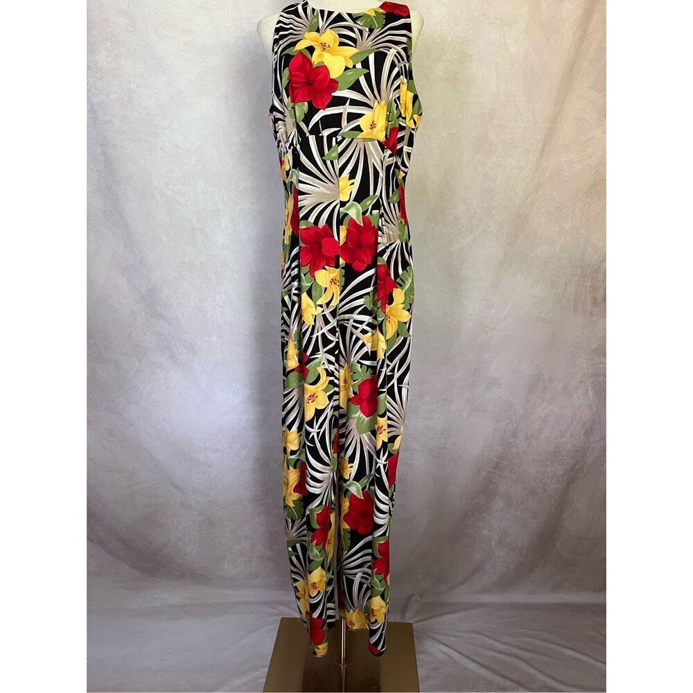 Vintage Hawaiian Tiki Jumpsuit